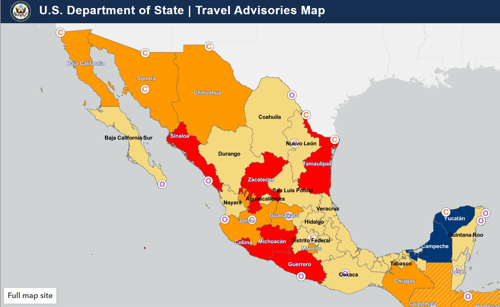 Guía de las carreteras más seguras de México en %currentyear%